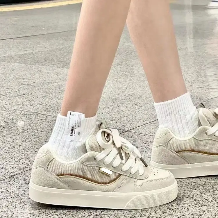 Vintage Suede Low Top Sneakers 2025 Spring New - Image 5