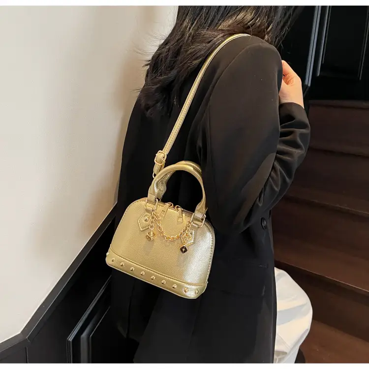 Silver Chain Handbag Small Fashion Shoulder Bag — feature 14