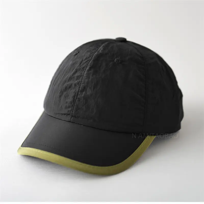 Light Gray Baseball Cap with Pink Trim for Men Women - Image 8