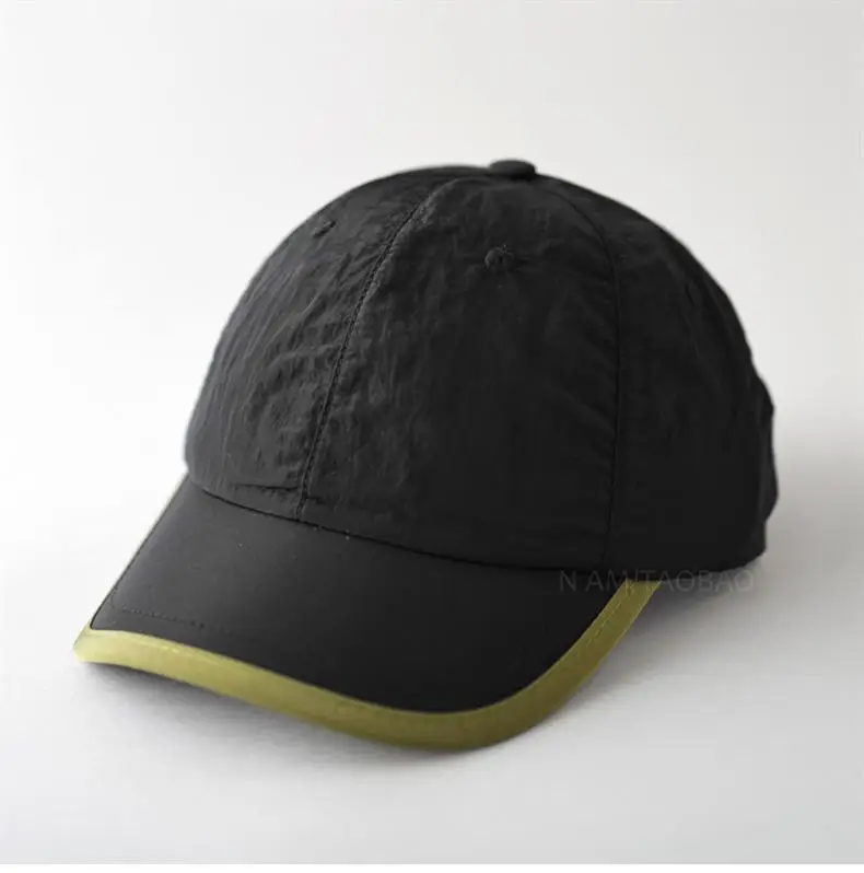 Light Gray Baseball Cap with Pink Trim for Men Women — feature 3