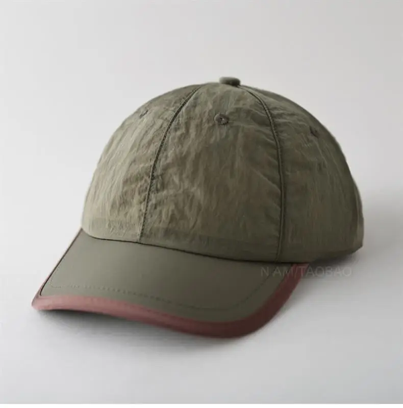 Light Gray Baseball Cap with Pink Trim for Men Women — feature 5
