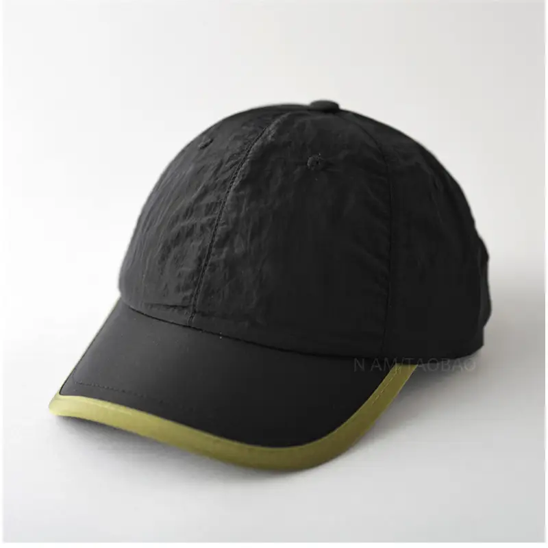 Light Gray Baseball Cap with Pink Trim for Men Women - Image 3