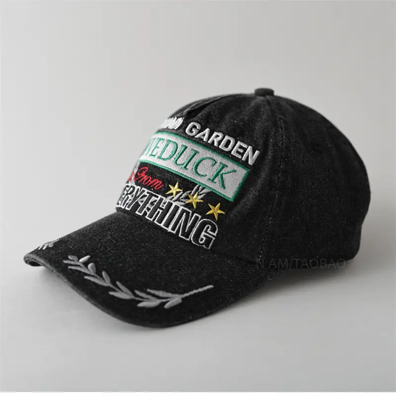 American Street Retro Baseball Cap Men Women Cool Embroidered - Image 3