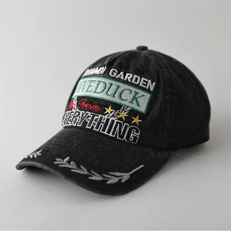 American Street Retro Baseball Cap Men Women Cool Embroidered — feature 1