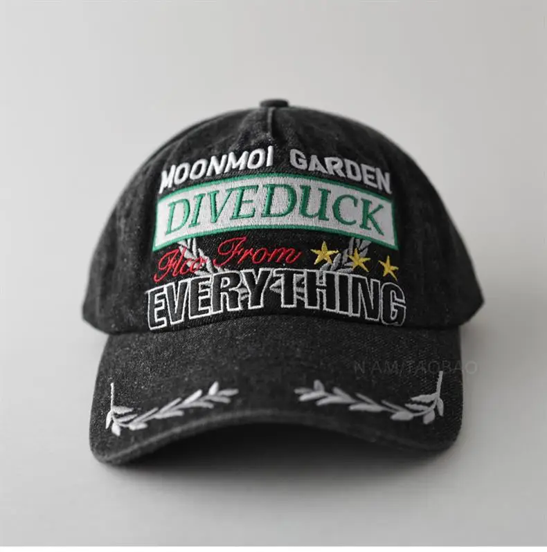 American Street Retro Baseball Cap Men Women Cool Embroidered — feature 3