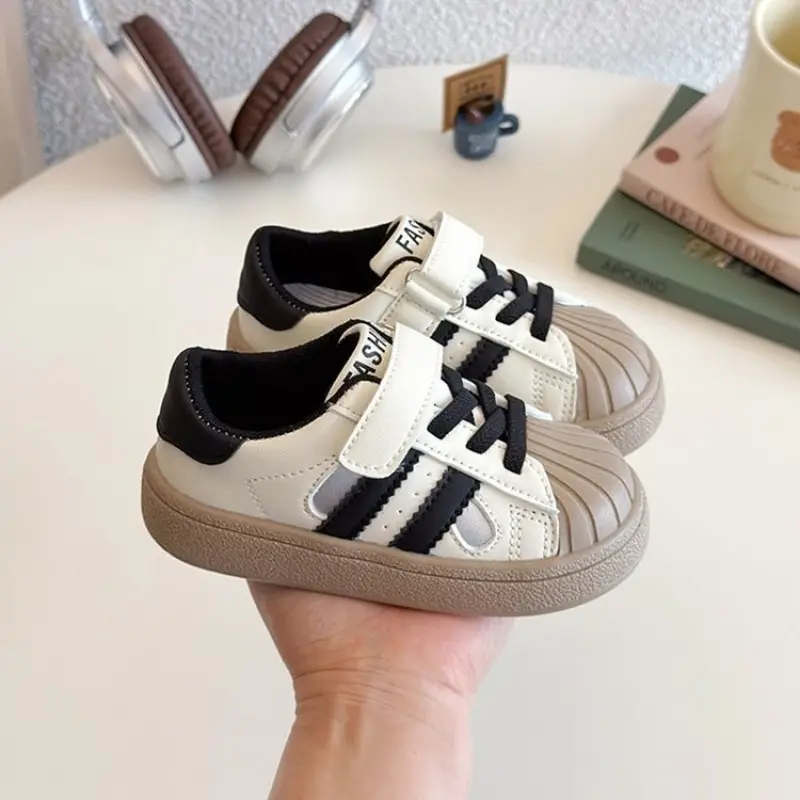 Baby Soft Sole Toddler Shoes Men's Baby Shoes Children's 2025 Spring and Autumn New Women's Board Shoes Children's Shoes sneaker - Image 7