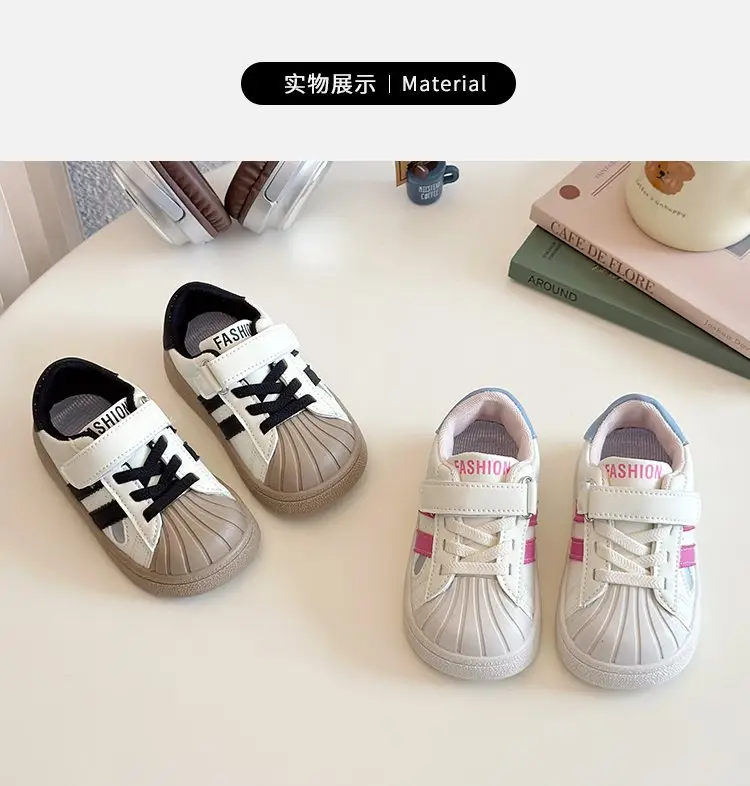 Baby Soft Sole Toddler Shoes Men's Baby Shoes Children's 2025 Spring and Autumn New Women's Board Shoes Children's Shoes sneaker — feature 11