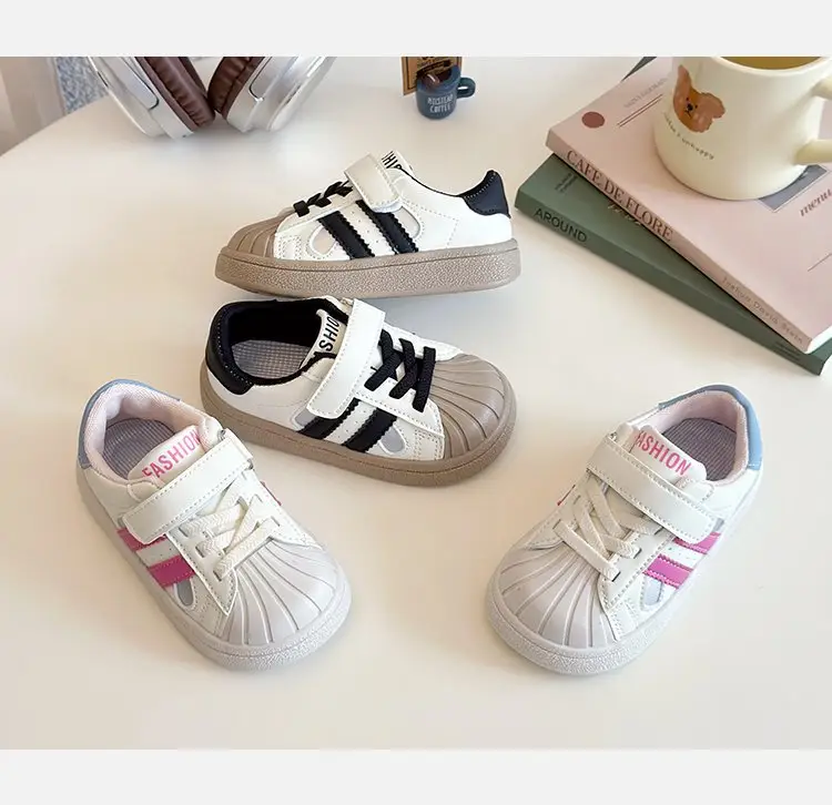 Baby Soft Sole Toddler Shoes Men's Baby Shoes Children's 2025 Spring and Autumn New Women's Board Shoes Children's Shoes sneaker — feature 12