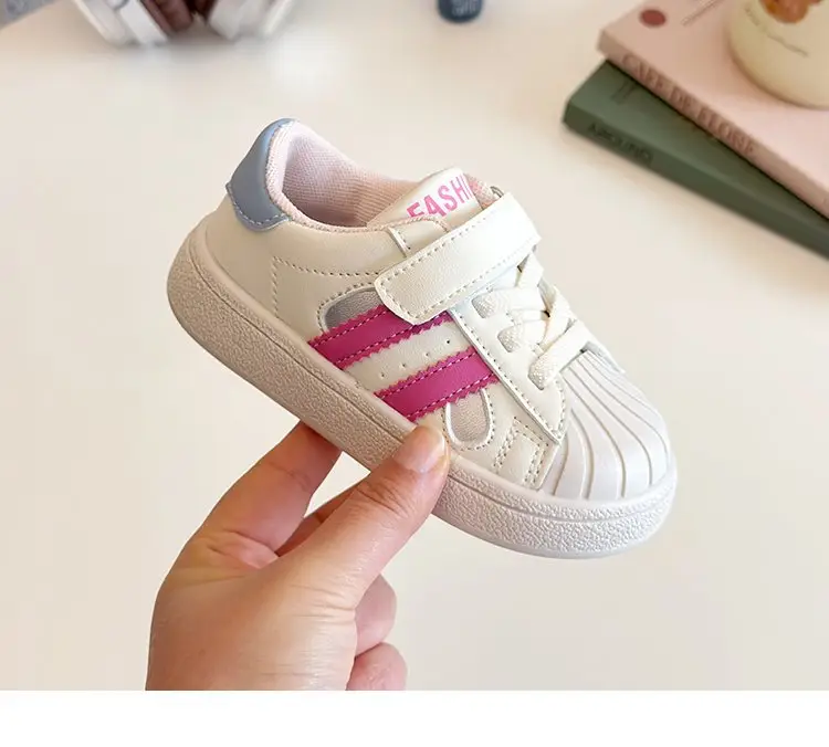 Baby Soft Sole Toddler Shoes Men's Baby Shoes Children's 2025 Spring and Autumn New Women's Board Shoes Children's Shoes sneaker — feature 21