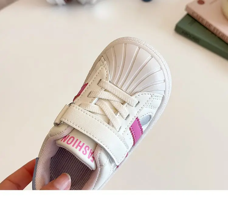 Baby Soft Sole Toddler Shoes Men's Baby Shoes Children's 2025 Spring and Autumn New Women's Board Shoes Children's Shoes sneaker — feature 22