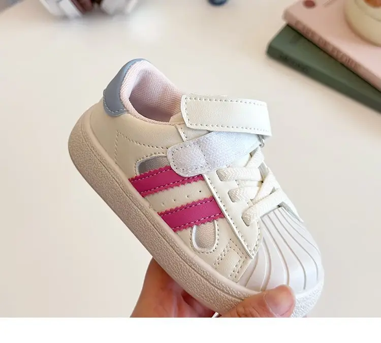 Baby Soft Sole Toddler Shoes Men's Baby Shoes Children's 2025 Spring and Autumn New Women's Board Shoes Children's Shoes sneaker — feature 24
