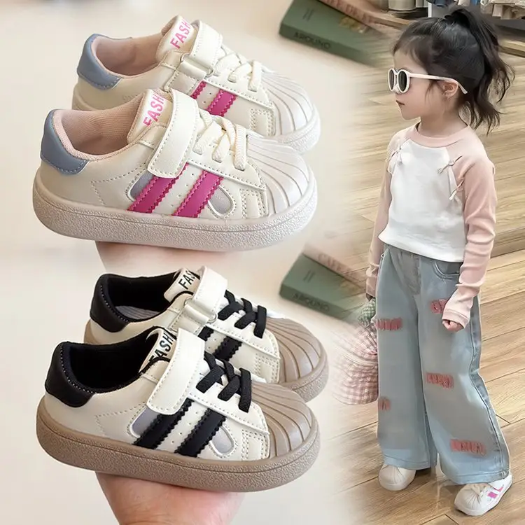 Baby Soft Sole Toddler Shoes Men's Baby Shoes Children's 2025 Spring and Autumn New Women's Board Shoes Children's Shoes sneaker — feature 28