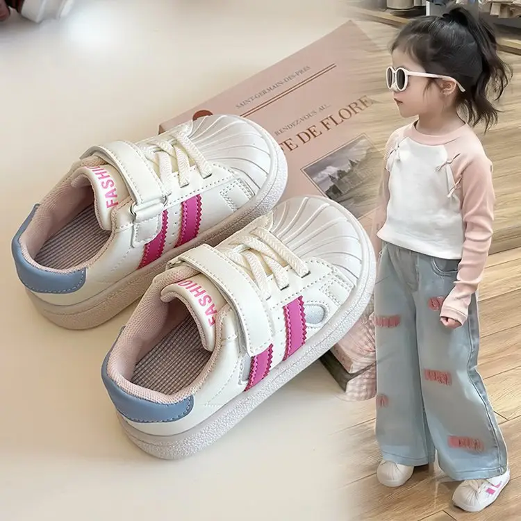 Baby Soft Sole Toddler Shoes Men's Baby Shoes Children's 2025 Spring and Autumn New Women's Board Shoes Children's Shoes sneaker — feature 29