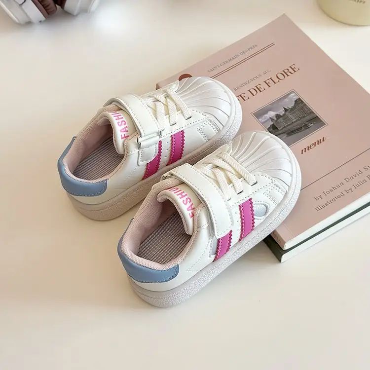 Baby Soft Sole Toddler Shoes Men's Baby Shoes Children's 2025 Spring and Autumn New Women's Board Shoes Children's Shoes sneaker — feature 37