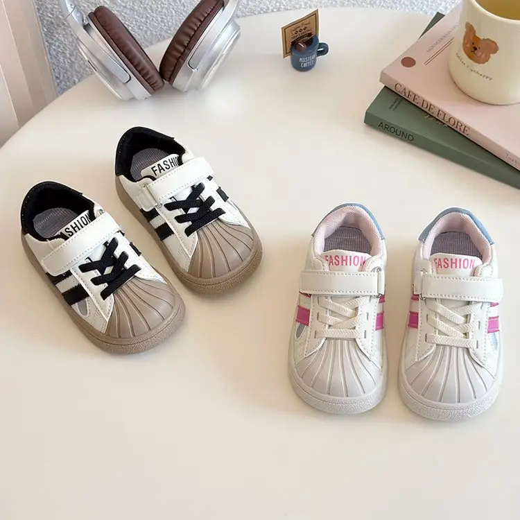 Baby Soft Sole Toddler Shoes Men's Baby Shoes Children's 2025 Spring and Autumn New Women's Board Shoes Children's Shoes sneaker — feature 41
