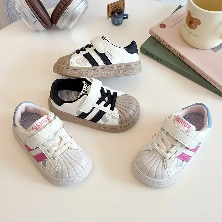 Baby Soft Sole Toddler Shoes Men's Baby Shoes Children's 2025 Spring and Autumn New Women's Board Shoes Children's Shoes sneaker — feature 42