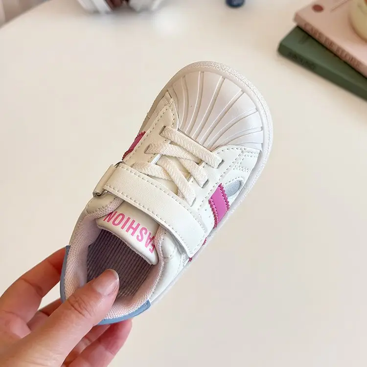 Baby Soft Sole Toddler Shoes Men's Baby Shoes Children's 2025 Spring and Autumn New Women's Board Shoes Children's Shoes sneaker — feature 44