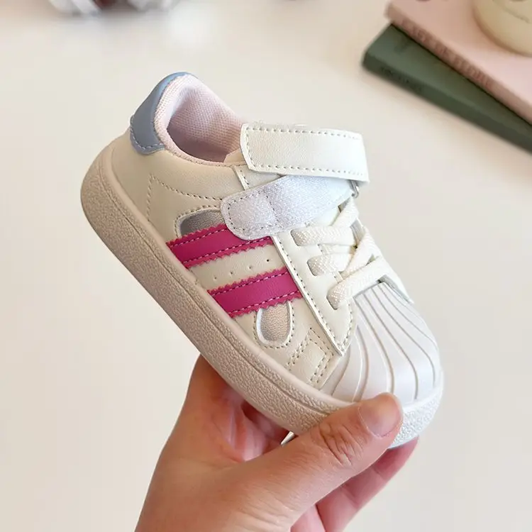 Baby Soft Sole Toddler Shoes Men's Baby Shoes Children's 2025 Spring and Autumn New Women's Board Shoes Children's Shoes sneaker — feature 46