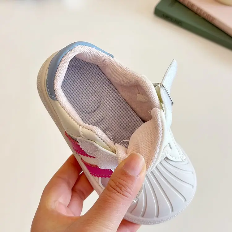 Baby Soft Sole Toddler Shoes Men's Baby Shoes Children's 2025 Spring and Autumn New Women's Board Shoes Children's Shoes sneaker — feature 47