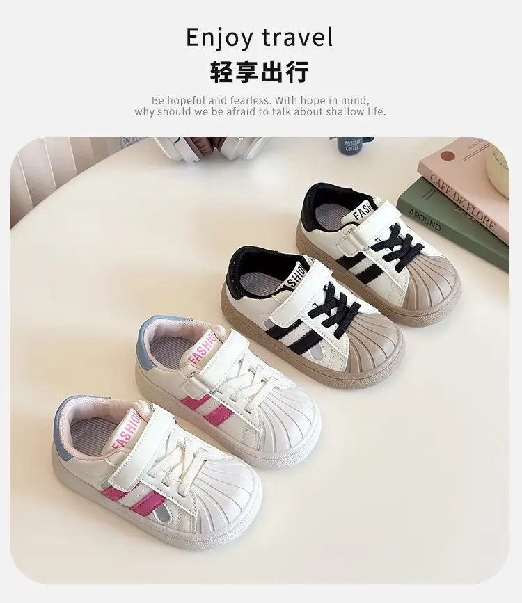 Baby Soft Sole Toddler Shoes Men's Baby Shoes Children's 2025 Spring and Autumn New Women's Board Shoes Children's Shoes sneaker — feature 6