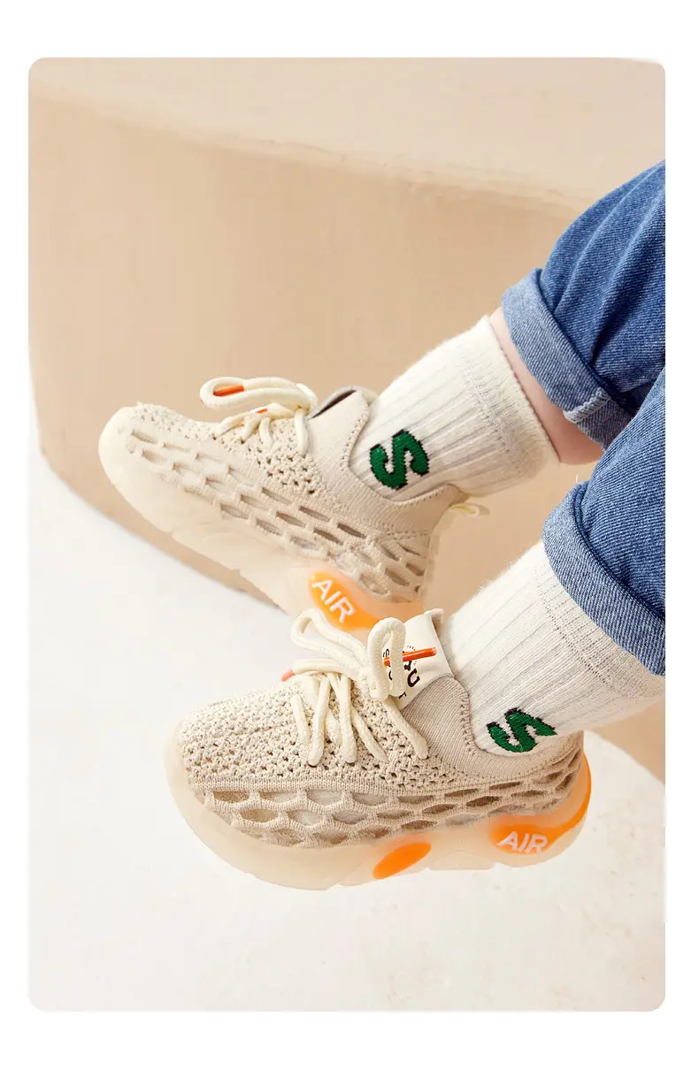 Spring Baby Shoes Boys Girls Coconut Soft Sole — feature 1