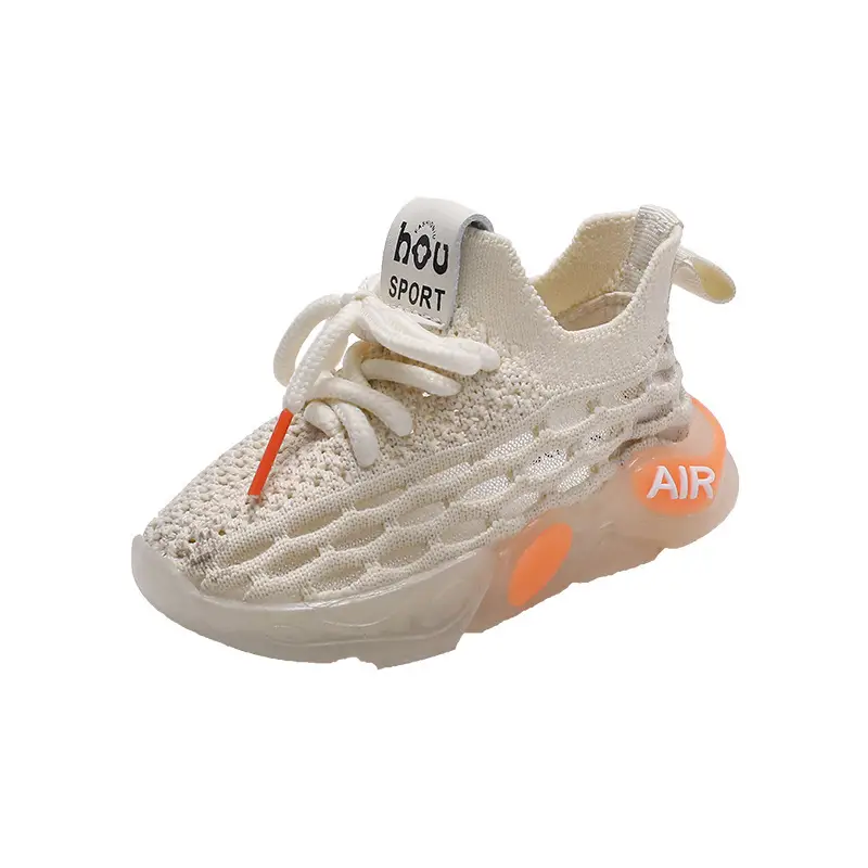 Spring Baby Shoes Boys Girls Mesh Knitted Coats