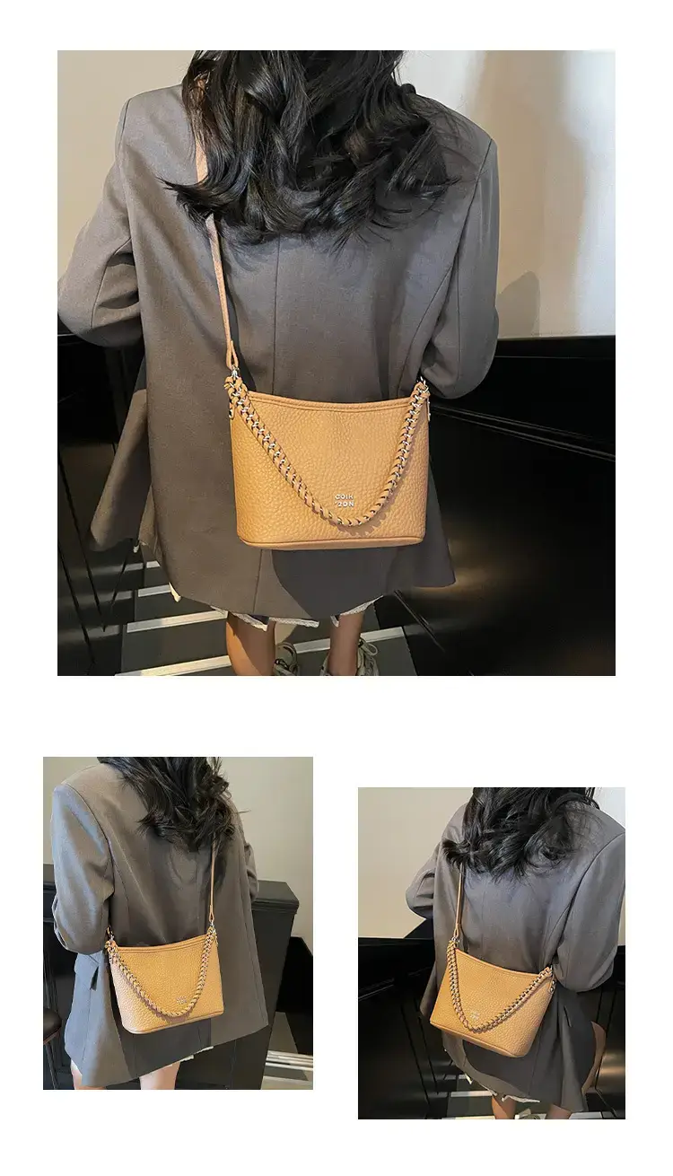Women's Chain Crossbody Bag Beige 2025 Trendy — feature 13