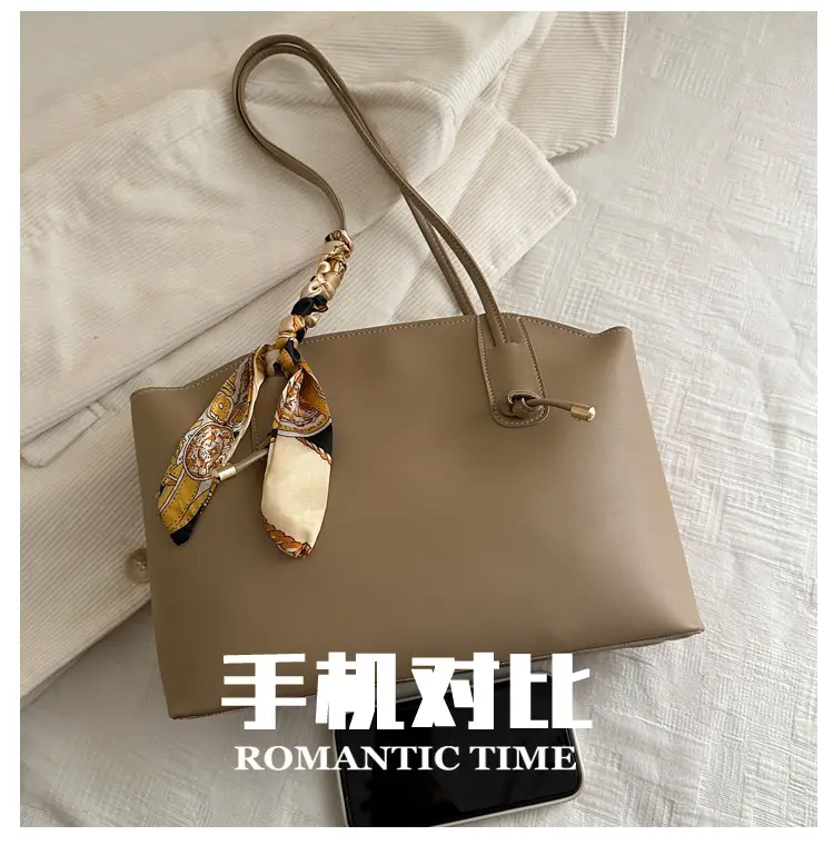 2026 Vintage Brown Leather Shoulder Tote Bag for Women — feature 4