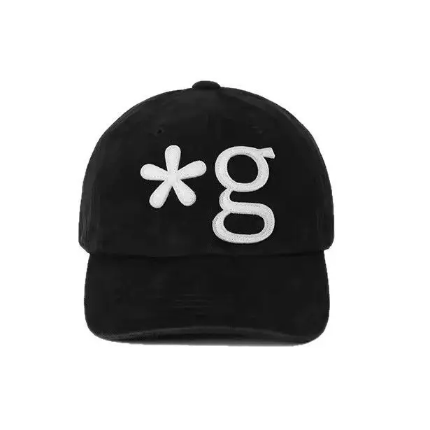 Korean Style Black Cap with Star & G Logo - Image 6