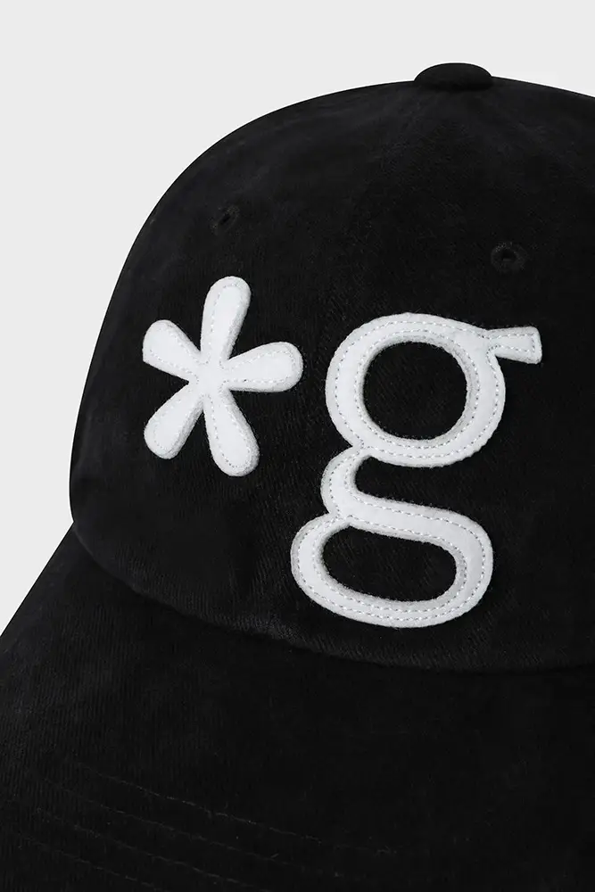 Korean Style Black Cap with Star & G Logo — feature 15