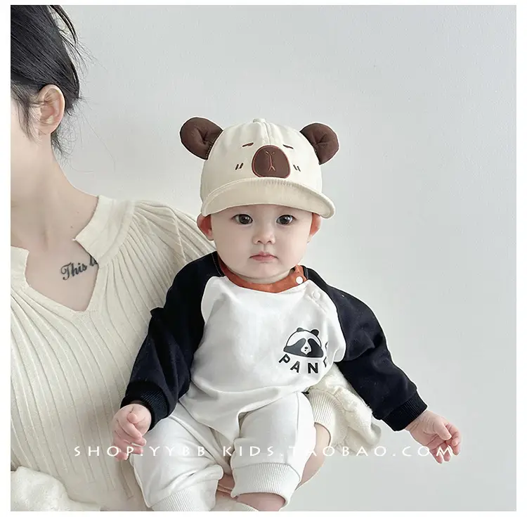 Cute Bear Ears Cap for Kids Sunscreen Cap β feature 3