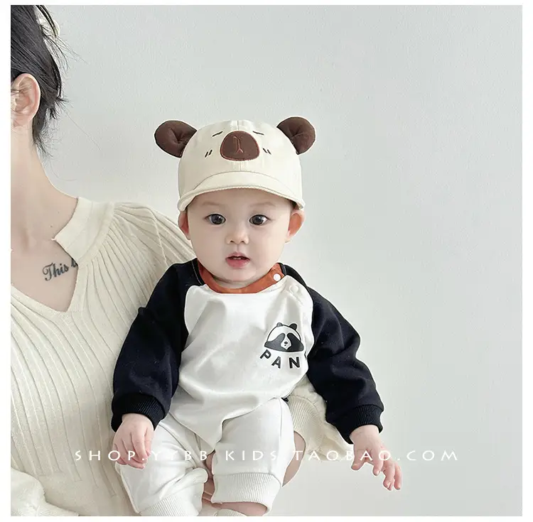 Cute Bear Ears Cap for Kids Sunscreen Cap β feature 6