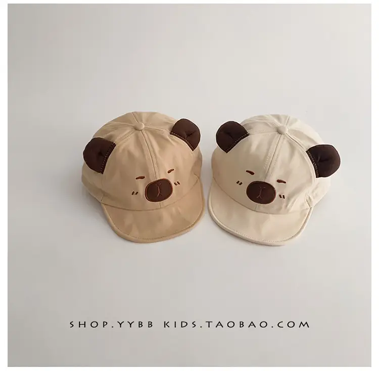 Cute Bear Ears Cap for Kids Sunscreen Cap β feature 7