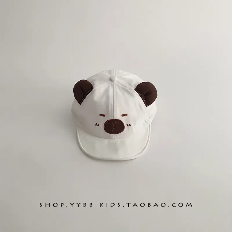 Cute Bear Ears Cap for Kids Sunscreen Cap - Image 2