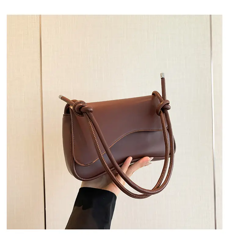 Black Square Flip Shoulder Bag for Women — feature 26