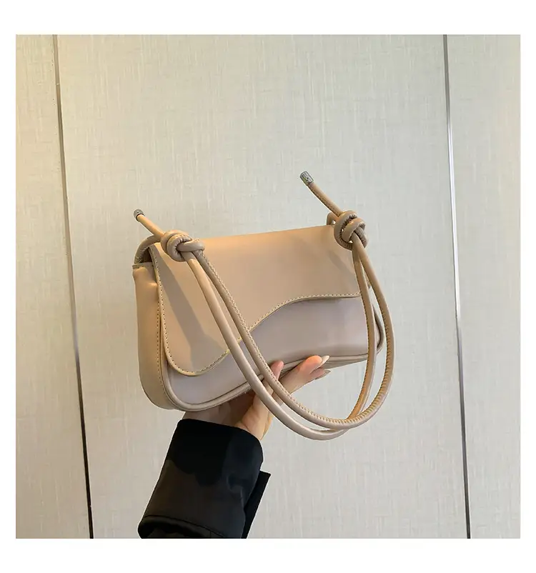 Black Square Flip Shoulder Bag for Women — feature 29