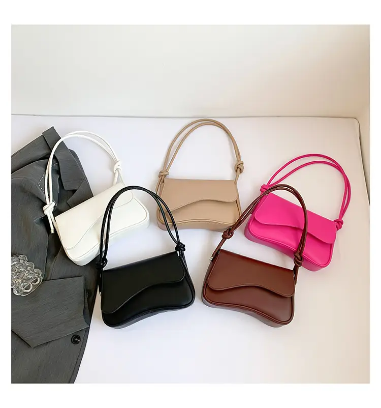 Black Square Flip Shoulder Bag for Women — feature 31