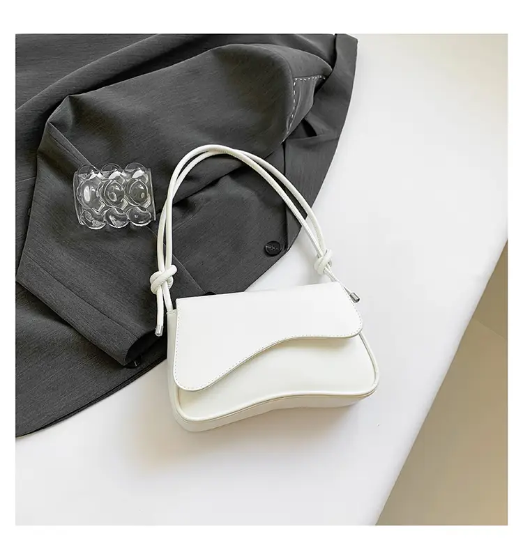 Black Square Flip Shoulder Bag for Women — feature 32