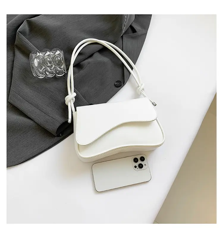 Black Square Flip Shoulder Bag for Women — feature 33