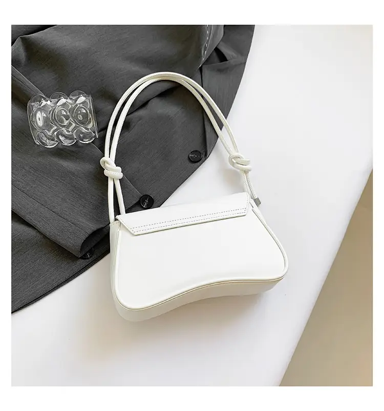 Black Square Flip Shoulder Bag for Women — feature 34