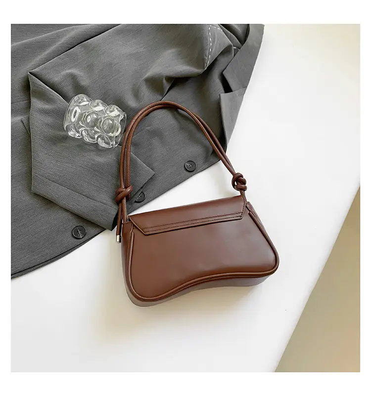 Black Square Flip Shoulder Bag for Women — feature 43