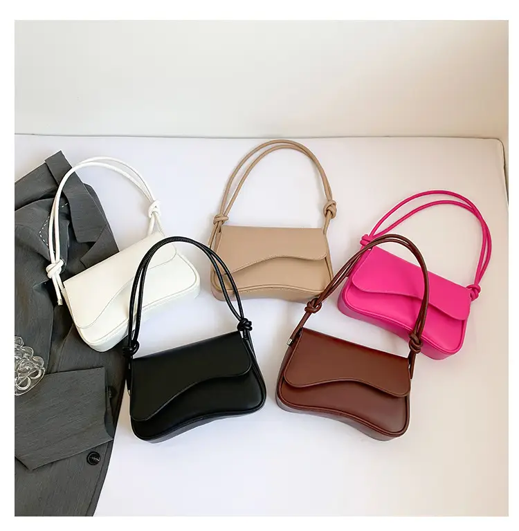 Black Square Flip Shoulder Bag for Women — feature 8