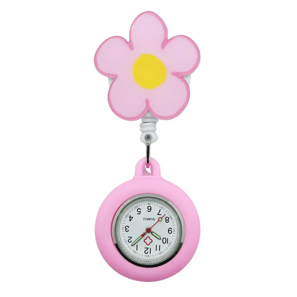 Luminous Nurse Watch Women's Exam Cute Pocket Student Doctor Hanging Watch Retractable Clip Waterproof Chest Pocket Watch - Image 13