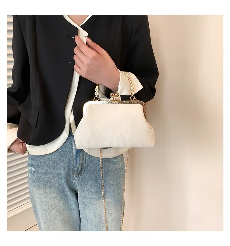 Pink Lace Shoulder Bag for Women Spring New — feature 18