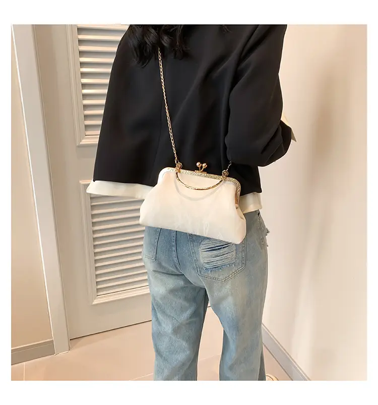 Pink Lace Shoulder Bag for Women Spring New — feature 19