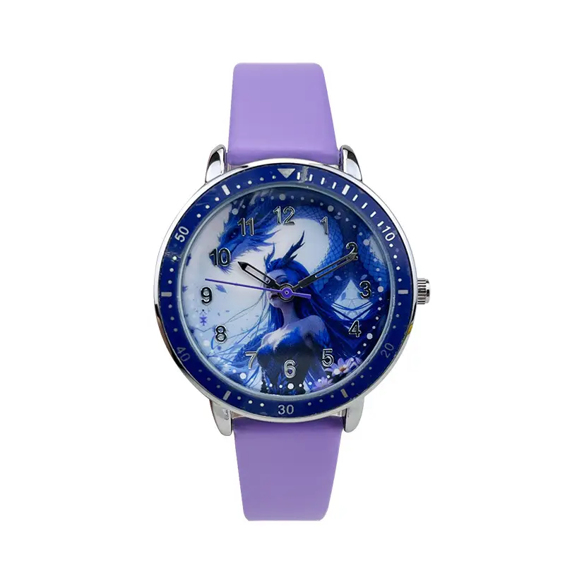 Nezha Cartoon Watch Red Band for Boys Girls — feature 11