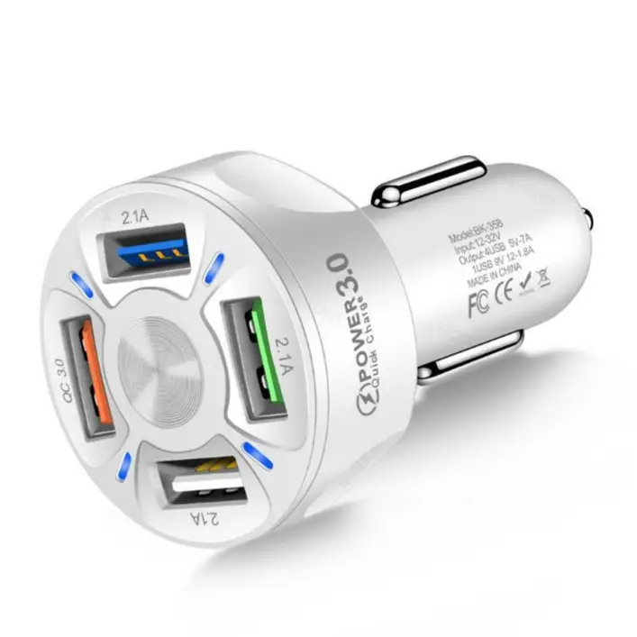 Fast Charging Car Charger with 4-5 Port USB-C