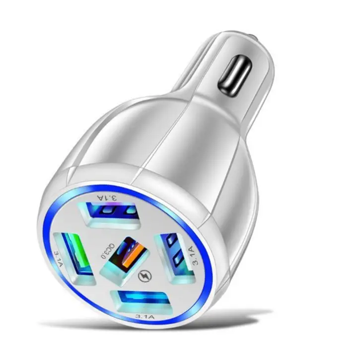 Fast Charging Car Charger with 4-5 Port USB-C