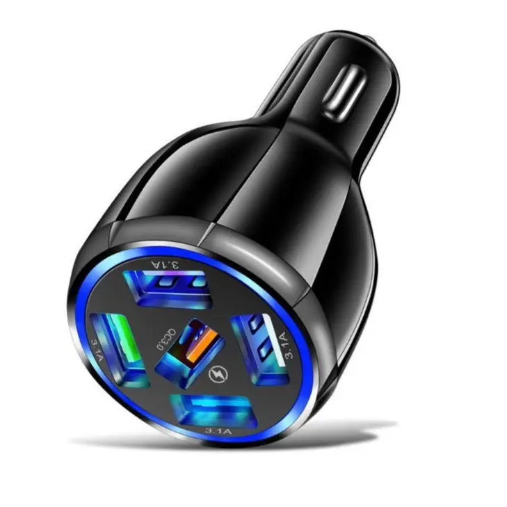 Fast Charging Car Charger with 4-5 Port USB-C