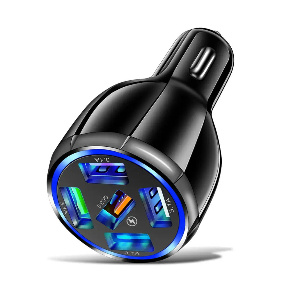 Fast Charging Car Charger with 4-5 Port USB-C